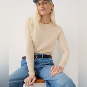 J. Crew Cashmere classic-fit crewneck sweater